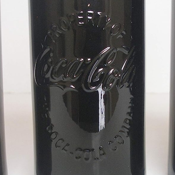 McDonald's Coca-Cola Black Limited Edition Collectible Glass Tumbler - Picture 5 of 8